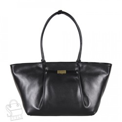 Сумка женская кожаная 8068NN black Natale Navetta