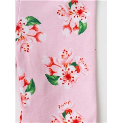 Комплект детский трикотажный для девочек: джемпер (футболка), брюки (легинсы укороченные)