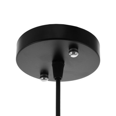 Светильник «Барра» 1×40 Вт E27 черный 36×36×30 см BayerLux