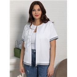 Блуза Бэлла (белая) Б15533-20М