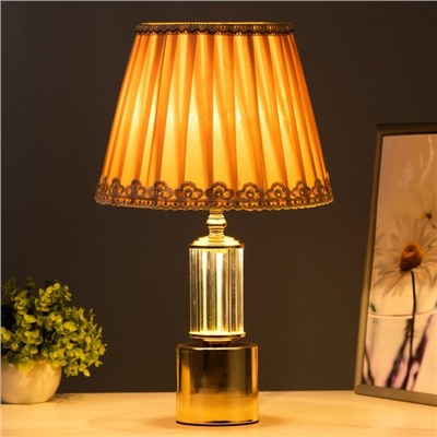 Настольная лампа «Кади» Е27 40 Вт золото 25×25×42 см RISALUX