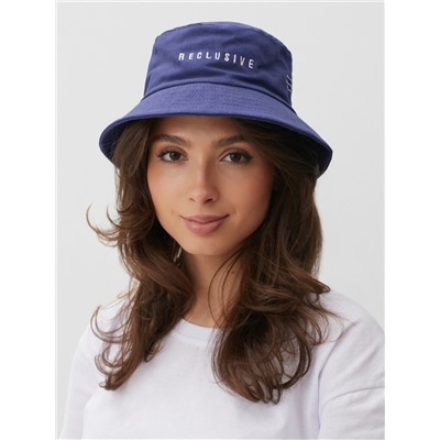 Панама с надписью MINAKU, синяя, размер 56-58