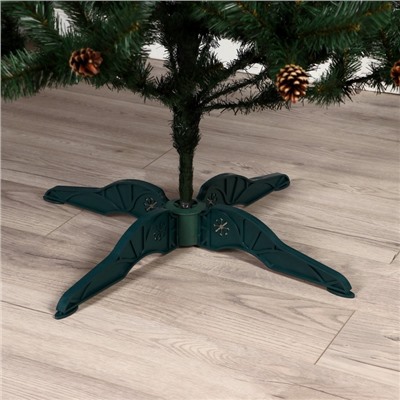 Искусственная ёлка с шишками «Сибирская красота», 220 см, ПВХ ветки отгибаются