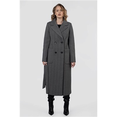 01-12213 Пальто женское демисезонное (пояс)