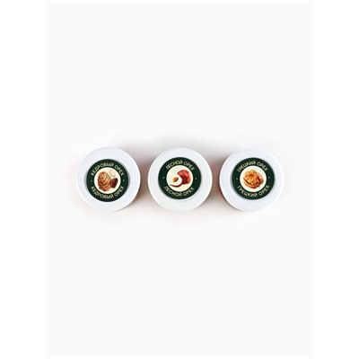 Подарочный набор новогодний «С Новым годом», орехи в сосновом сиропе, 90 г (3 шт.×30 г)