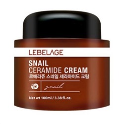 Lebelage Крем для лица с керамидами и муцином улитки / Snail Ceramide Cream, 100 мл 18365