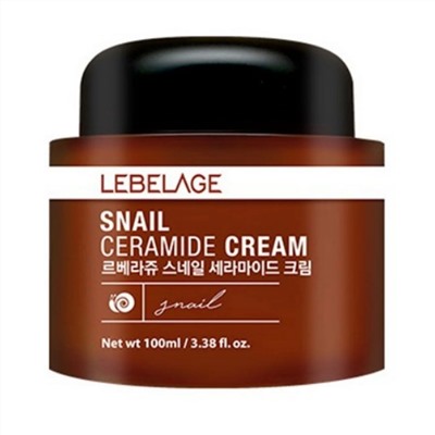 Lebelage Крем для лица с керамидами и муцином улитки / Snail Ceramide Cream, 100 мл 18365