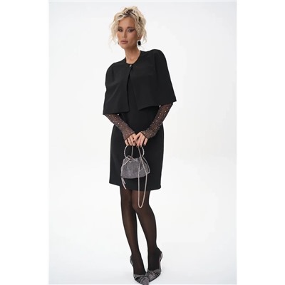 Жакет-кейп Лола (черный)