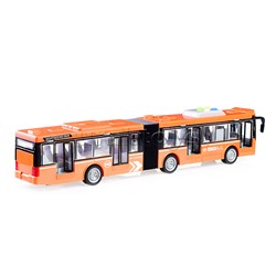 Автобус "Гармошка" 1:16 (свет, звук)  в коробке