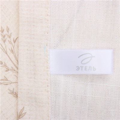 Скатерть «Этель» Flower herbarium, 110×146 см, 100% хлопок, репс 210 г/м²