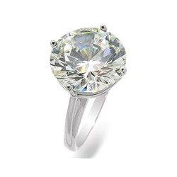Кольцо из серебра куб.циркон., ЗК1100386