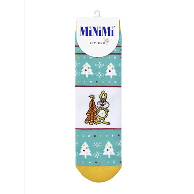 Minimi Носки MINI INVERNO 3300-7 (кот, заяц, такса)