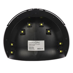 Лампа для маникюра Luazon LUF-18, UV/LED, 8 диодов, 24 Вт, таймер, USB, белая