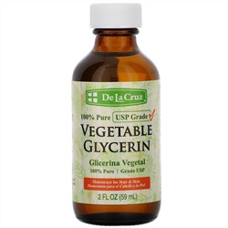 De La Cruz, Vegetable Glycerin, 2 fl oz (59 ml)