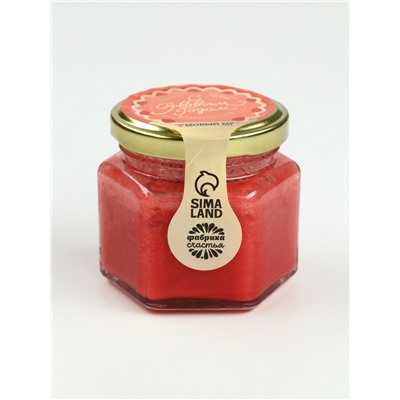 Подарочный набор новогодний «Счастливого нового года», чай чёрный 50 г, арахис 100 г, ананас 100 г, крем-мёд 120 г