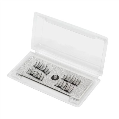 Nail Art Магнитные накладные ресницы №08, 4 шт, 10 x 25 мм 10781