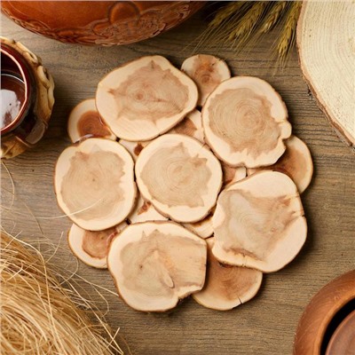 Подставка под горячее «Классика», d=20 см, можжевельник