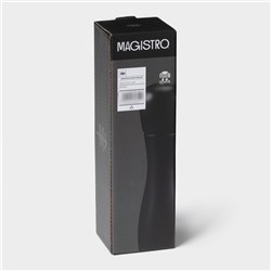 Мельница для специй Magistro Softline, 22 см, чёрная