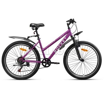 Велосипед 26" Rocket Vela 1.0, цвет вишневый, размер 17"