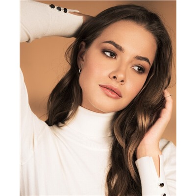 Джемперы CONTE LDK 055 Вязаный свитер из итальянской пряжи с вискозой премиального качества