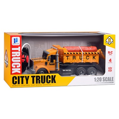 Машина "Лесовоз" р/у, 27 MHz, в коробке