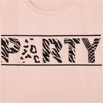 Футболка женская KAFTAN Party, бежевая, размер 40-42