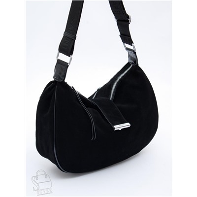 Сумка женская кожаная 91183MSS black Velina Fabbiano-Safenta  в Новосибирске