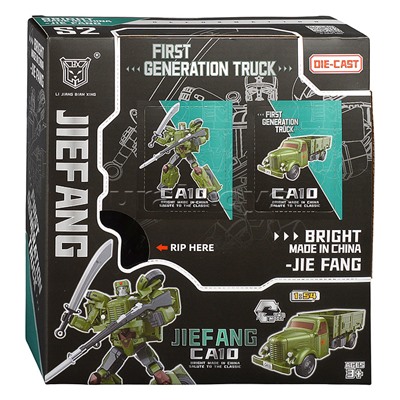 Робот  "Воин" трансформирующийся в грузовик, в коробке