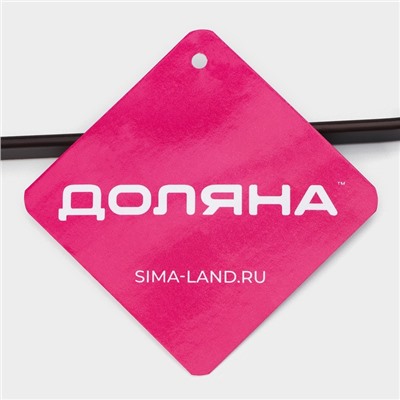 Подставка для чайного сервиза Доляна «Лофт», 24×15.3 см, коричневая