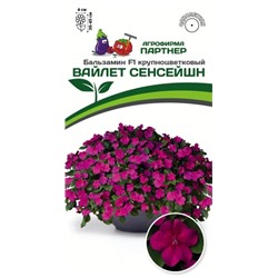 3402P Бальзамин F1 крупноцветковый ВАЙЛЕТ СЕНСЕЙШН 5шт