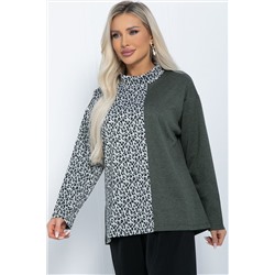 Блуза Элли (хаки) Б11306