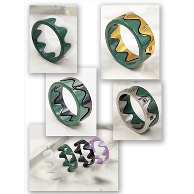 Кольцо из керамики