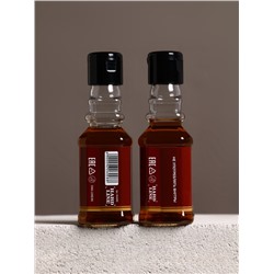 Подарочный набор косметики «Первый во всём», гель для душа и шампунь для волос во флаконах виски, 2×100 мл, Чистое счастье