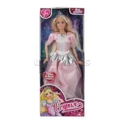 Кукла 29см София, руки и ноги сгиб., принцесса, аксессуары