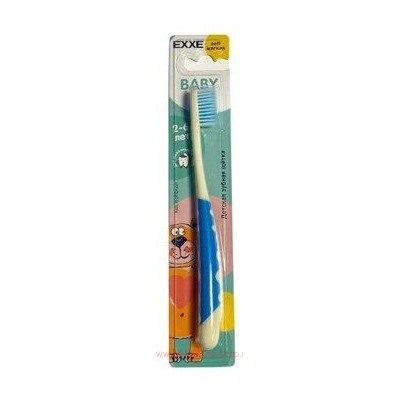 EXXE Щетка Зубная детская мягкая Kids 2-6 лет 8430