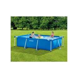 УЦЕНКА Бассейн каркасный Rectangular Frame, 300×200×75 см, от 6 лет, прямоугольный, 28272NP INTEX