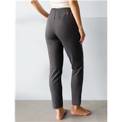 Брюки из облегченного футера с эластаном