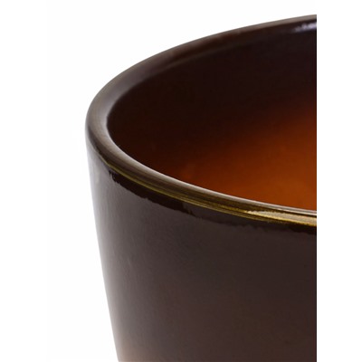 Горшок для цветов «Миндаль», керамика, с поддоном, набор 4 шт.: 400 мл, 1 л, 2.5 л, 5 л