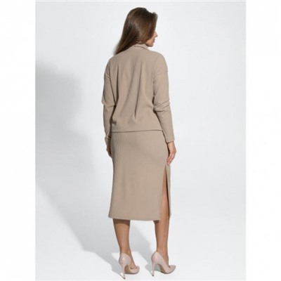 Костюм с юбкой Кортни (Бежевый)