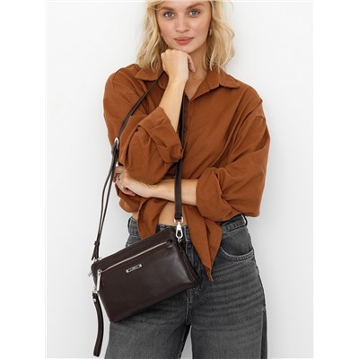 Сумка 0195C coffee Polina&Eiterou