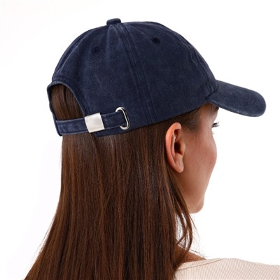 Кепка «Волна», джинса, р-р 56