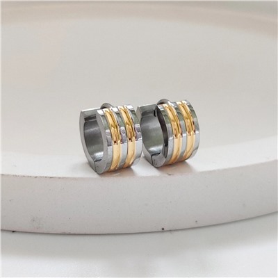 Серьги из стали