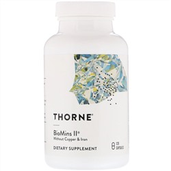 Thorne Research, BioMins II, 120 капсул