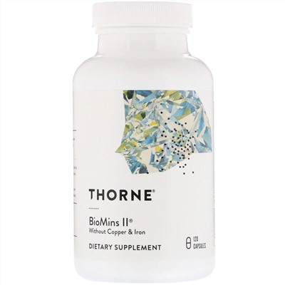 Thorne Research, BioMins II, 120 капсул