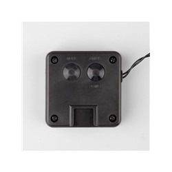 Гирлянда «Нить», 4.5 м, уличная, с насадками «Стрекоза», IP44, 30 LED, 2 режима, солнечная батарея, тёмная нить, свечение тёплое белое