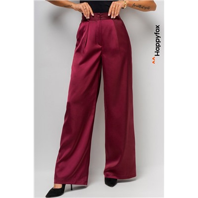 Женские шелковые брюки Happyfox