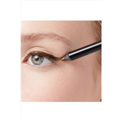 Provoc Гелевый карандаш-подводка для глаз водостойкий / Semi Permanent Gel Eye Liner №84 This Means War, оливковый с шиммером KRISTALLER, 1106759