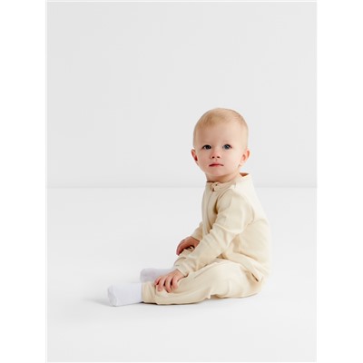 Комбинезон детский MINAKU Nature, рост 74-80 см, бежевый