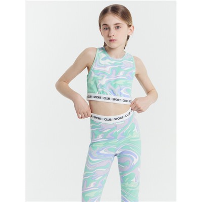 КОМПЛЕКТ ДЛЯ ДЕВОЧЕК (ТОП, ЛЕГГИНСЫ) 397728