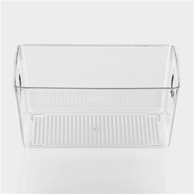 Контейнер для холодильника RICCO, 23,5×13×11 см, цвет прозрачный